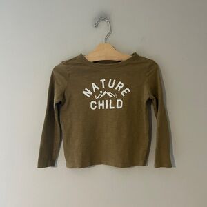 $14 ADD ON Little Co. long-sleeve tee 4T Little Sleepies‎ Kyte Baby Posh Peanut